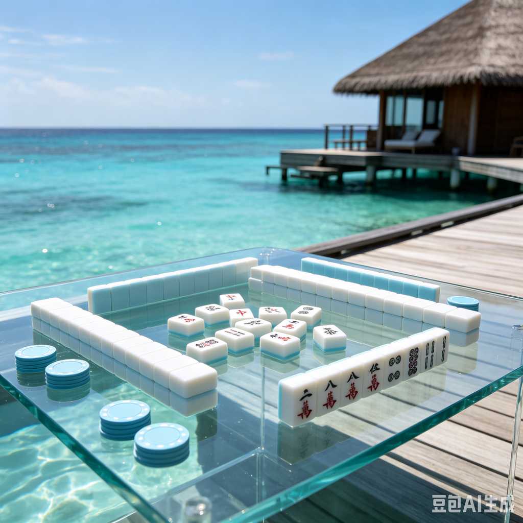 mahjong tile pushers and racks set