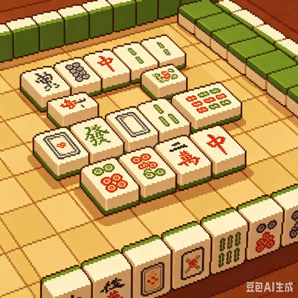 limited color mahjong set